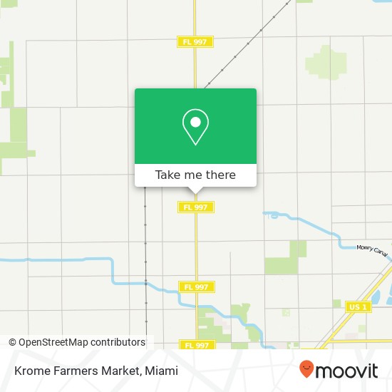 Mapa de Krome Farmers Market