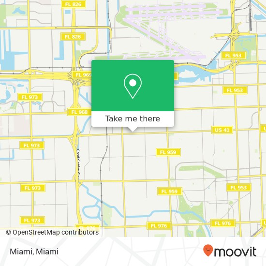 Miami map