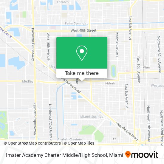 Imater Academy Charter Middle / High School map