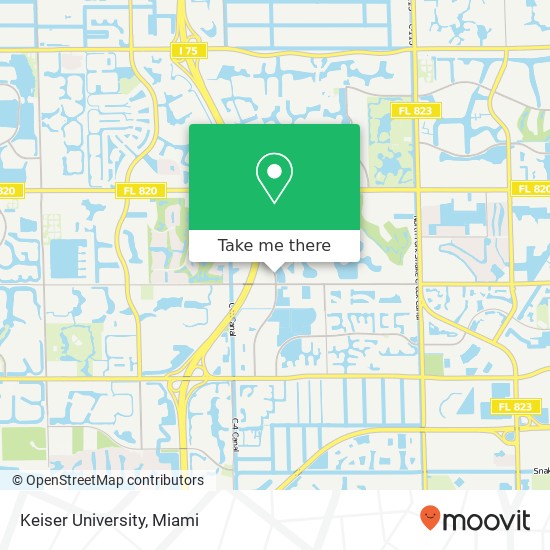 Keiser University map