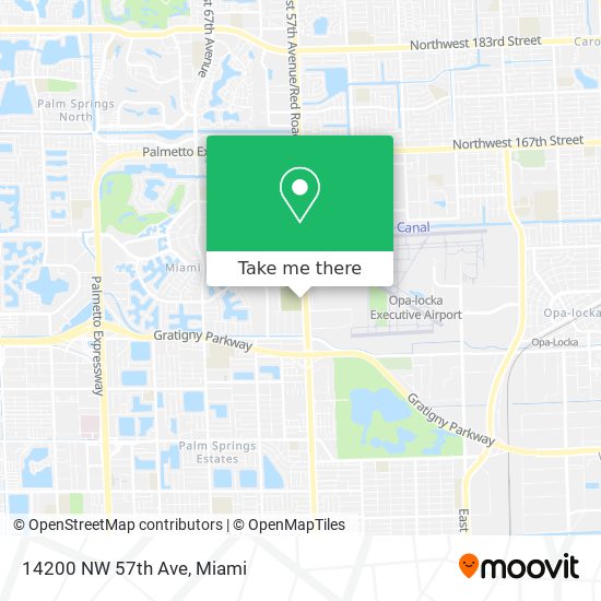 14200 NW 57th Ave map