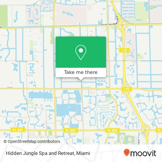 Mapa de Hidden Jungle Spa and Retreat