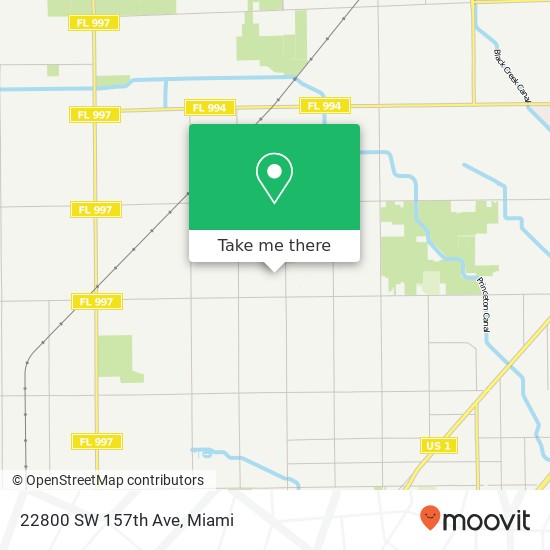 22800 SW 157th Ave map
