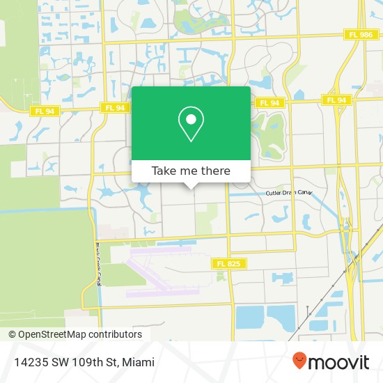 14235 SW 109th St map