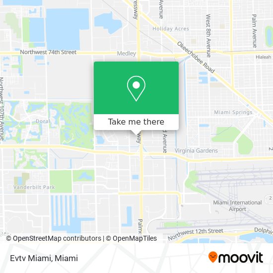 Mapa de Evtv Miami