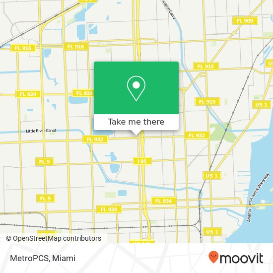 MetroPCS map