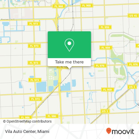 Vila Auto Center map