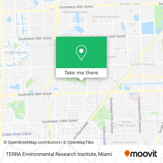 TERRA Environmental Research Institute map