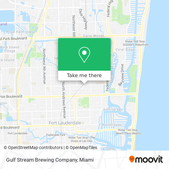 Mapa de Gulf Stream Brewing Company