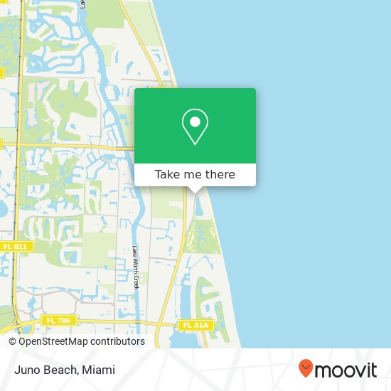 Mapa de Juno Beach