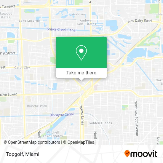 Topgolf map