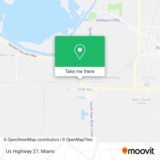 Us Highway 27 map