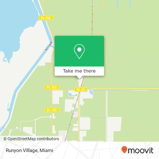 Mapa de Runyon Village