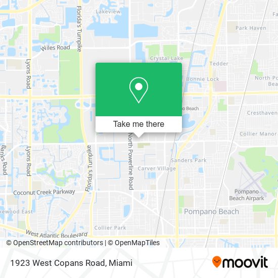 Mapa de 1923 West Copans Road