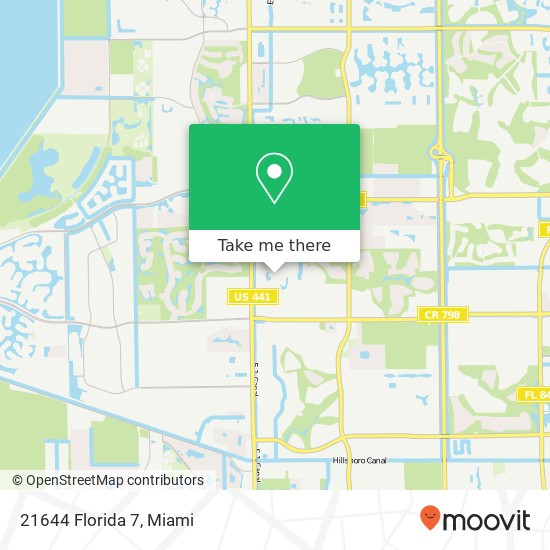 Mapa de 21644 Florida 7