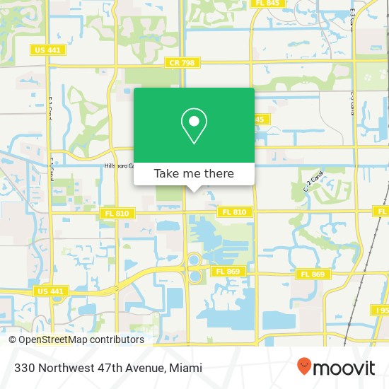 330 Northwest 47th Avenue map