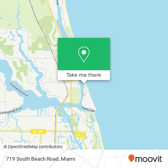 Mapa de 719 South Beach Road