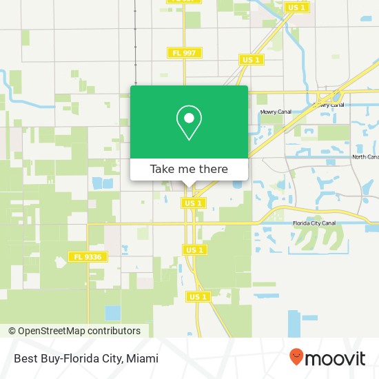 Mapa de Best Buy-Florida City, 33590 S Dixie Hwy Florida City, FL 33034