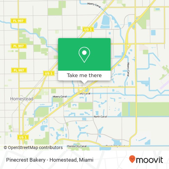 Pinecrest Bakery - Homestead, 2540 NE 10th Ct Homestead, FL 33033 map