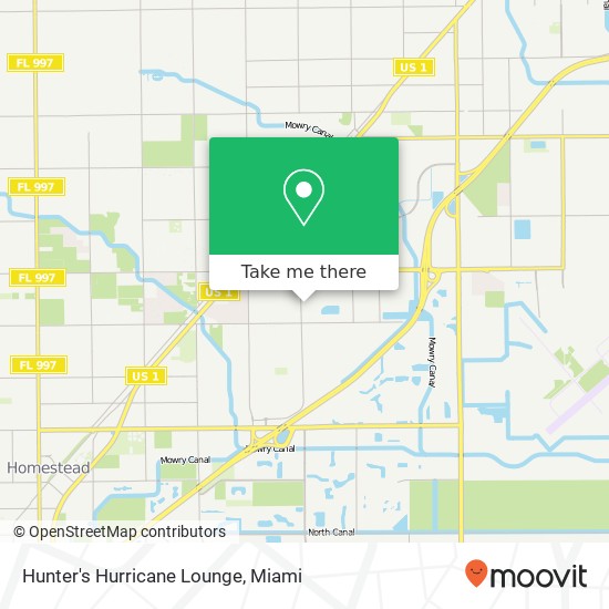 Hunter's Hurricane Lounge, 29301 SW 152nd Ave Homestead, FL 33033 map