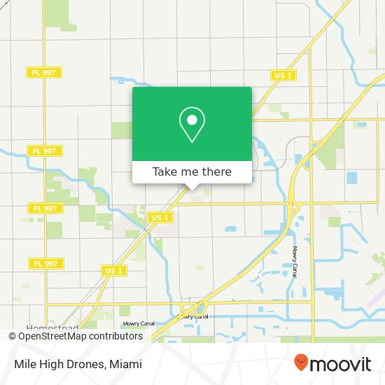 Mile High Drones map