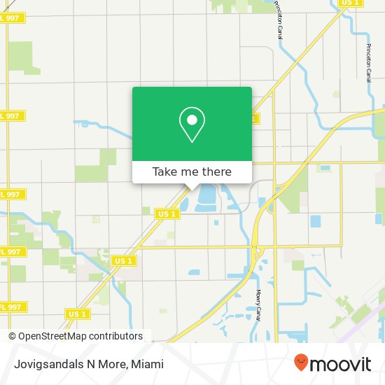 Mapa de Jovigsandals N More, 27455 S Dixie Hwy Homestead, FL 33032