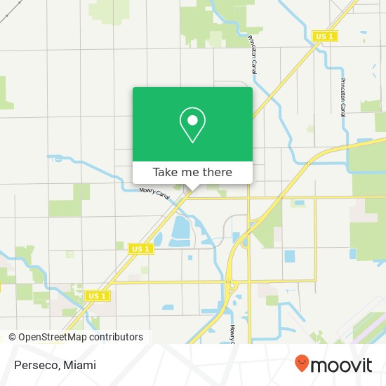Mapa de Perseco, 26601 S Dixie Hwy Homestead, FL 33032