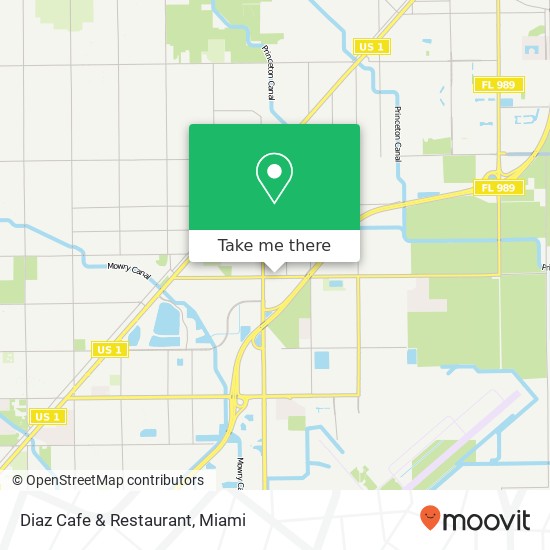 Diaz Cafe & Restaurant, 13501 Moody Dr Homestead, FL 33032 map