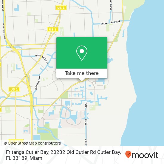 Fritanga Cutler Bay, 20232 Old Cutler Rd Cutler Bay, FL 33189 map