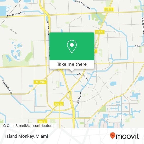 Island Monkey, 10686 SW 186th Ln Miami, FL 33157 map