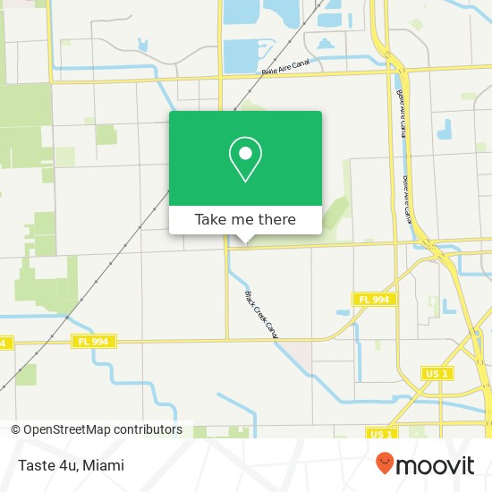 Mapa de Taste 4u, 13401 SW 184th St Miami, FL 33177