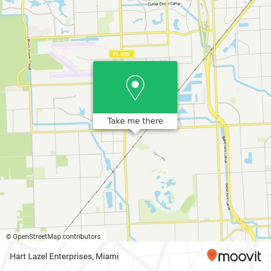 Mapa de Hart Lazel Enterprises, 13448 SW 154th St Miami, FL 33177