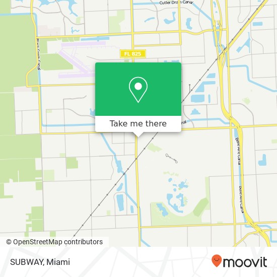 SUBWAY, 15465 SW 137th Ave Miami, FL 33177 map