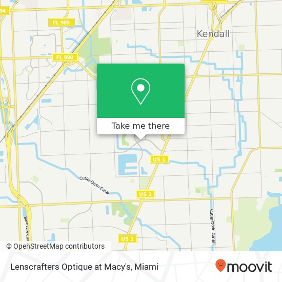 Lenscrafters Optique at Macy's, 9100 SW 136th St Miami, FL 33176 map