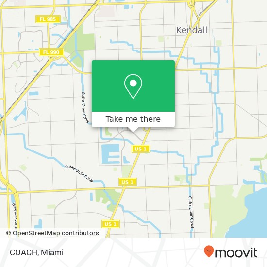 COACH, 8888 SW 136th St Miami, FL 33176 map