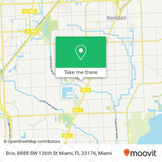 Brio, 8888 SW 136th St Miami, FL 33176 map