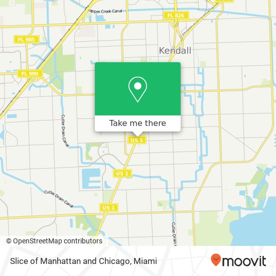 Slice of Manhattan and Chicago, 12715 S Dixie Hwy Miami, FL 33156 map