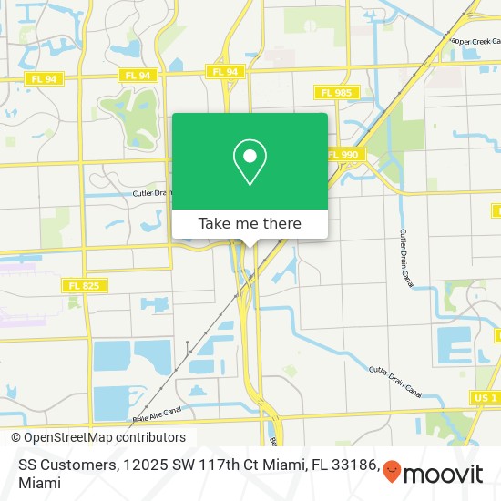 SS Customers, 12025 SW 117th Ct Miami, FL 33186 map