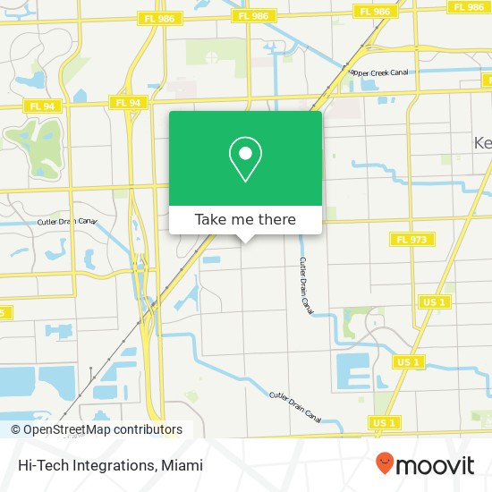 Mapa de Hi-Tech Integrations, 10532 SW 115th St Miami, FL 33176