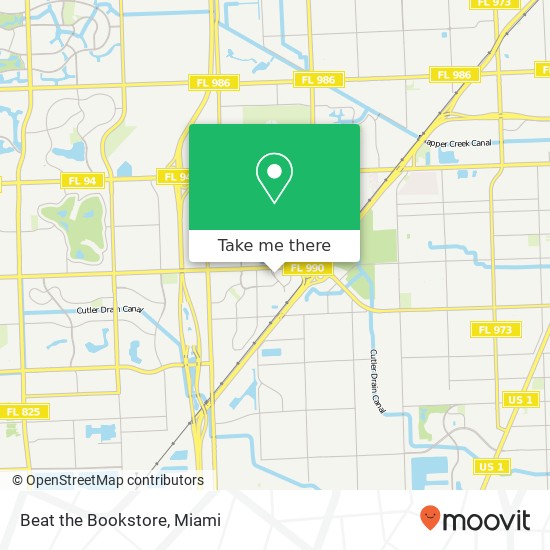 Beat the Bookstore map