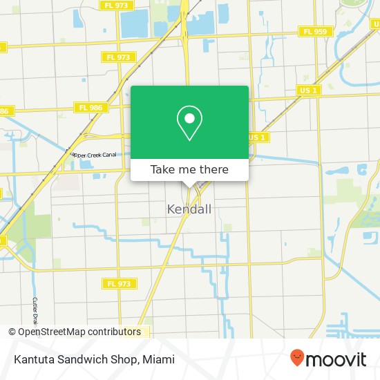 Kantuta Sandwich Shop, 9350 S Dadeland Blvd Miami, FL 33156 map