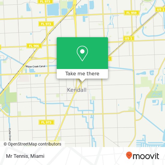 Mr Tennis, 9479 S Dixie Hwy Miami, FL 33156 map