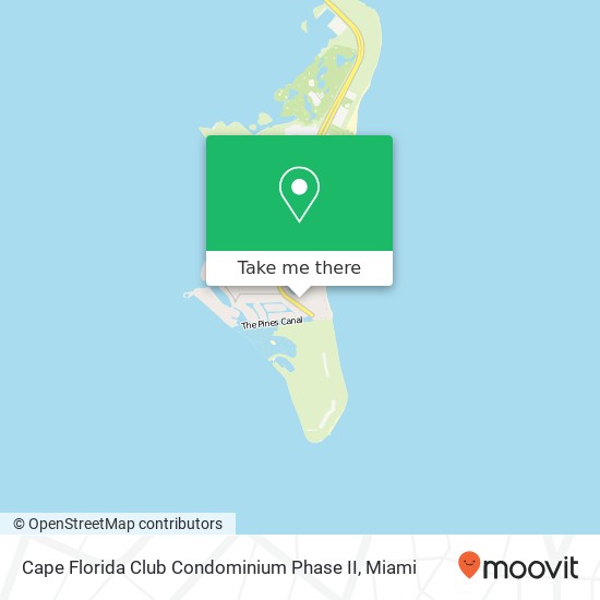 Cape Florida Club Condominium Phase II, 210 Sea View Dr Key Biscayne, FL 33149 map