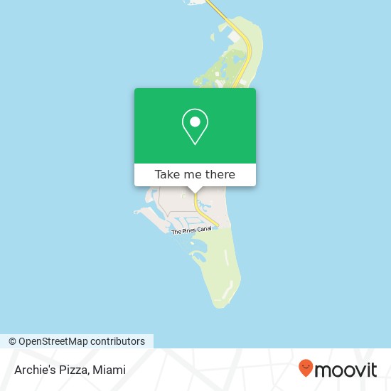 Archie's Pizza, 600 Crandon Blvd Key Biscayne, FL 33149 map