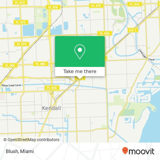 Blush, 6633 S Dixie Hwy Miami, FL 33143 map