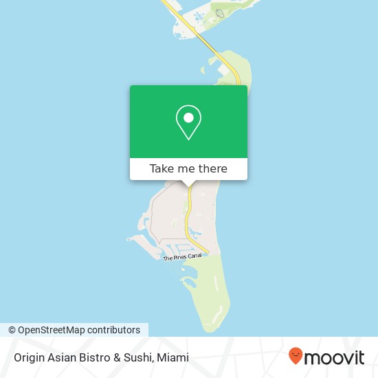 Origin Asian Bistro & Sushi, 200 Crandon Blvd Key Biscayne, FL 33149 map