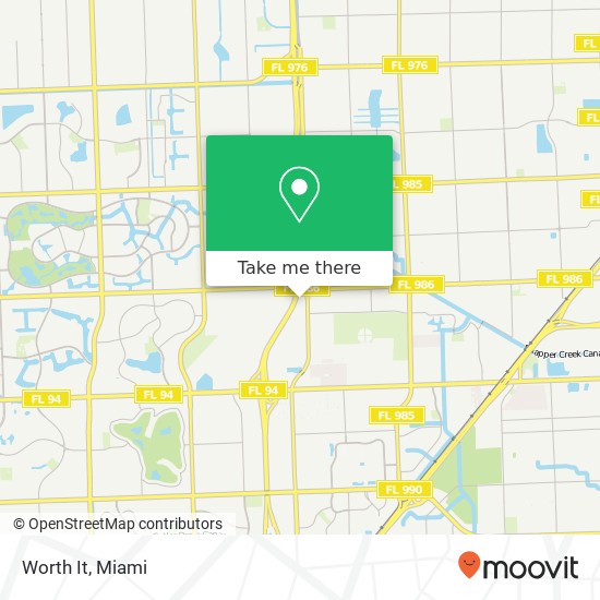 Worth It, Miami, FL 33183 map