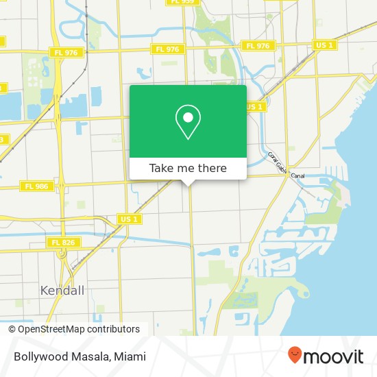 Bollywood Masala, 7400 SW 57th Ave South Miami, FL 33143 map