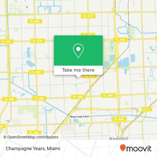 Champagne Years, 6130 SW 90th Ct Miami, FL 33173 map