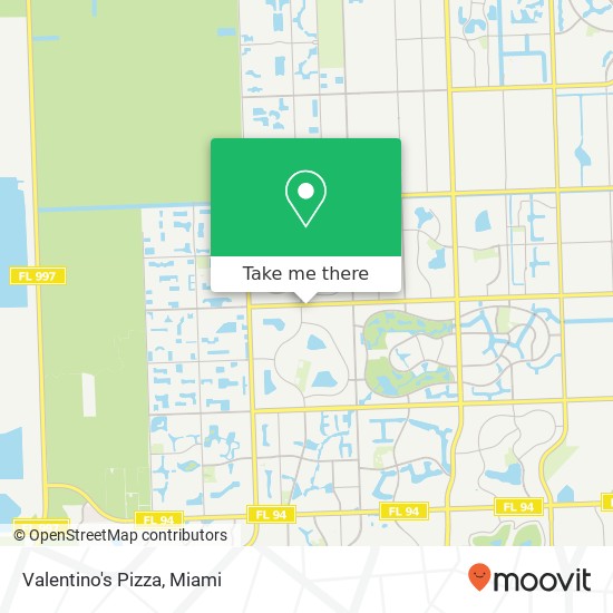 Valentino's Pizza, 15126 SW 56th St Miami, FL 33185 map